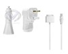 Power pack pour Ipod blancchargeur + allume cigare + usb F8Z098EAAPL