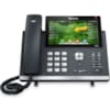 Téléphone IP 2 Ports Gigabit PoE jusqu à 16 Comptes 7  HD sans Alimentation