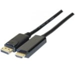 CÂBLE DISPLAYPORT 1.2 M TO HDMI 2.0M CÂBLE-2M