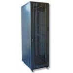 COFFRE INFORMATIQUE 47U 600*600*2000MM + 2 ETAGERE + ROULETTE AVEC PIED + VENTILATEUR *4