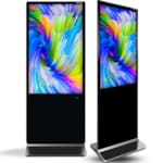 Borne D’affichage Numérique Interactif 55" Tout-En-Un  24h/24 et 7j/7 NON TACTILE