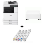 Canon Laser IR C3226i MFP + TONER C-EXV54 BK (15500 p), Y/C/M (8500 p) + Plain Pedestal Type-S3