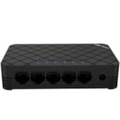 Commutateur Non Géré Gigabit à 5 ports 10/100/1000 RJ45 Boîtier en Plastique