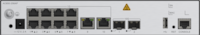 Contrôleur d accès sans Fil AC650-256AP Mainframe (10 ports GE, 2 ports SFP+ 10 GE, avec adaptateur CA/CC)