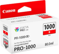 Cartouche d encre Canon PFI-1000R Rouge d origine