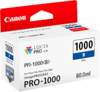 Cartouche d encre  Canon PFI-1000B Bleu  d origine