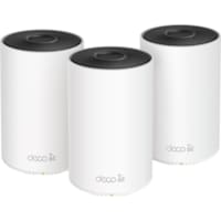 AXE5400 Whole Home Mesh Wi-Fi 6E System(Tri-Band)SPEED: 574 Mbps at 2.4 GHz + 2402 Mbps at 5 GHz + 2402 Mbps at 6 GHzSPEC: 4× Internal Antennas, 3× Gigabit Ports (WAN/LAN auto-sensing), Broadcom 1.7 GHz Quad-core CPU, HE160 for 5 GHz and 6 GHzFEATUR