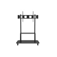 CHARIOT DE TÉLÉVISION EN ACIER À GRAND ÉCRAN De 60 à 100 Pouces de 150 kg/330 lb