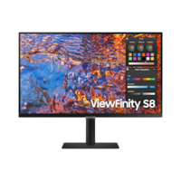 SAMSUNG Moniteur Flat anti-reflet ViewFinity S80P 32   16:9 3-Borderless HAS USB-C UHD 12M