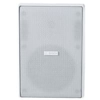 Enceinte 75W Blanche Haut-Parleur 2 Voies Intérieur-Extérieur Plafond Surface ou Fixation murale