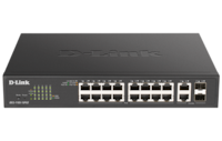 SWITCH 16 GIGABIT POE+ PORTS SMART MANAGED+ 2 COMBO RJ45/SFP PORTS