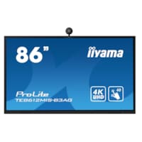 PROLITE Ecran Interactif Tactile AVEC CAMERA INTEGREE 4K AUTOTRACKING 86" (217.4cm) UHD 24/7