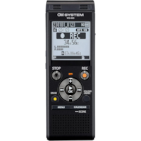 ENREGISTREUR VOCAL DICTAPHONE EN STÉRÉO DE QUALITÉ EXCEPTIONNELLE NOIR
