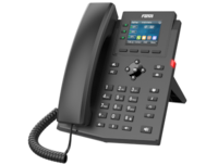 Téléphone IP à 4 comptes SIP économique doté d un écran couleur performant. *Sans Alimentation
