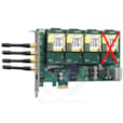 Carte GSM 4 Port PCI-E + 1 GSM module G400E