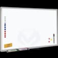 TABLEAU MAGNÉTIQUE BLANC 120X230 CADRE ALUMINIUM 2X3 2X3 TSU1230 LTO