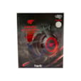 Casque de jeu avec lumière rouge et Double Jack 3.5 mm + connexions USB HV-2239D