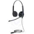 Jabra BIZ QD Noir 1500 Duo Casque Filaire 1519-0154