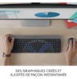 LOGITECH Craft Bluetooth Keyboard with input dial - GRAPHITE - FRA 920-008497