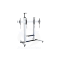 SUPPORT TV MOBILE DOUBLE ÉCRAN DE 40" à 65" T016-2SC