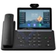 Téléphone sécurisé avec 16 comptes SIP, caméra HD, Wifi 6, Bluetooth et audio IA Écran tactile 7 pouces SIP-T88V PRO