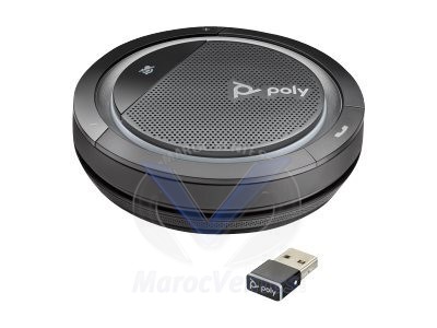 Haut-parleur Main Libre Plantronics Calisto CL5300-M - USB - Micro phone - Batterie - Portable 215496-01