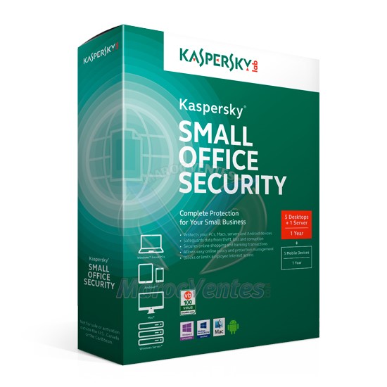 KASPERSKY Small Office Security (5 Postes + 1 Serveur) / 1an KL4531FBEFS-MAG