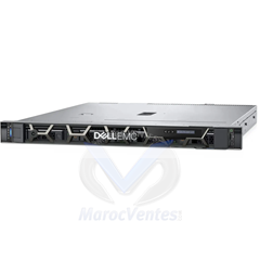 Serveur Rack PE R250/Chassis 4x3.5"HP/Xeon E-2314/16GB/2*2TB 7.2HP/ 5720 DP/PERC H355/iDR Bas 15G/450W PER2505A