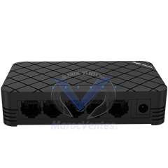 Commutateur de Bureau 5 Ports 10/100 Mbps RJ45 Boîtier en Plastique Non Géré RG-ES05