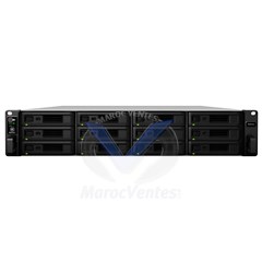 Serveur NAS RackStation 12 Baies Xeon D-1521 4cores 8GB 4x1GbE 60M RS3618XS