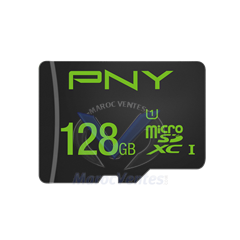 Carte Mémoire MicroSDHC High Performance 128Go (avec adaptateur)