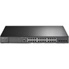 Switch JetStream Administrable 28 Ports Gigabit L2 avec 24 Ports PoE+ Géré L2/L3 & 4 SFP