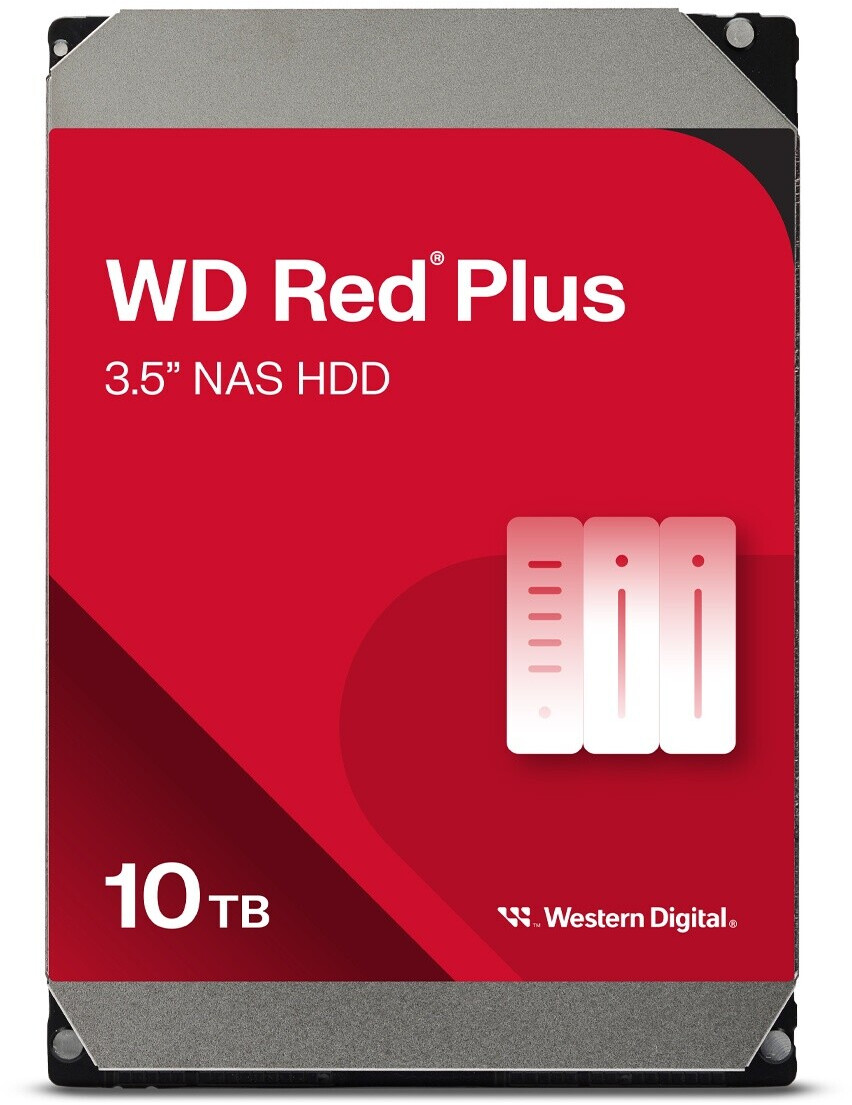 DISQUE DUR WD 10 TB NAS DRIVES RED PRO SATA 6GB/S (SATA III) WD100EFGX
