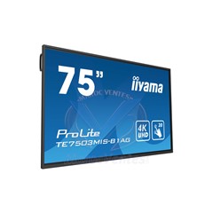 Écran tactile 4K UHD LCD interactif de 75 pouces avec un logiciel d'annotation intégré TE7503MIS-B1AG