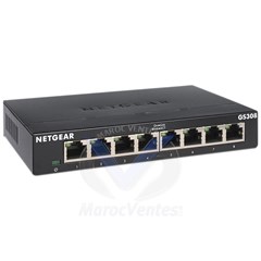 SWITCH NON MANAGEABLE 8 PORTS GIGABIT