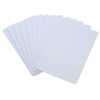 CARTE PVC RFID BLANCHE NFC NTAG215 13.56MHZ PVC : AVEC LAMINATION+FILMS