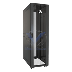 Rack de serveur VR Liebert (par Vertiv) - 42U x 23,6"L x 43,3"P avec portes perforé