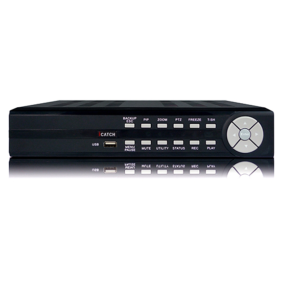 DVR 16 Entrées H.264 avec enregistrement et connectivité