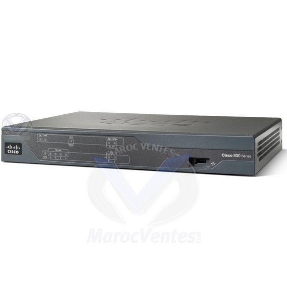 Routeur Ethernet VPN IPSec - 4 ports CISCO881-K9