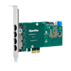 Carte T1/E1/J1 PRI 4 Port PCI-E (Version avancée, Bas Profil)