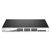 Switch manageable 24 ports Gigabit PoE + 4 ports Combo SFP