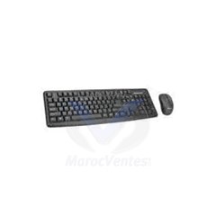 Clavier et Souris Sans Fil Dell KM636 - AZERTY - Blanc
