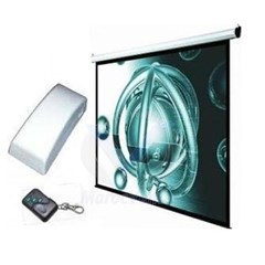 Ecran de Projection  Mural Electrique + Télécommande Radio sans Fil 2X2M /6X4.5 M