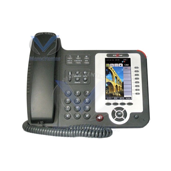 Téléphone IP avec POE + 8 comptes SIP ES620-PE