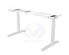 Bureau Réglable en Hauteur Levado™ (Structure) Blanc F9708601