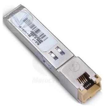 Module transmetteur SFP (mini-GBIC) avec un port Ethernet 1000Base-T - RJ-45 GLC-T