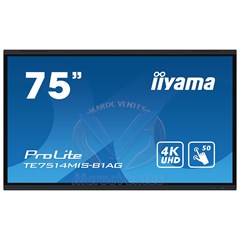 ECRAN TACTILE INTERACTIF PROLITE MULTIPOINT 75" 4K UHD HDMI/DISPLAYPORT/USB-C
