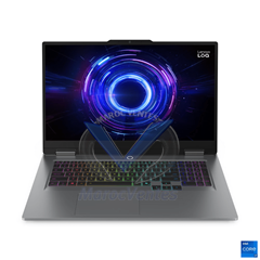 LENOVO LOQ 17IRX10, Intel Core™ i7-13650HX (14C (6P + 8E) / 20T, P-core up to 4.9GHz, E-core up to 3.6GHz, 24MB Intel Smart Cache), 2x 12GB SODIMM DDR5-4800,  512 Go SSD M.2 2242 PCIe® 4.0x4 NVMe®, 17.3" FHD (1920x1080) IPS 300nits Anti-glare, 100% sRGB, 