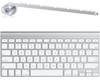 Clavier sans fil Bluetooth métallique
Clavier sans fil pour Mac avec technologie sans fil Bluetooth Configuration requise Ordinateur Mac équipé de Bluetooth Mac OS X v10.5.8 ou ultérieur avec Aluminum Keyboard Software Update 2.0 Deux piles AA (incluses