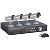 DVR Kits à 4 caméras avec connexion à distance